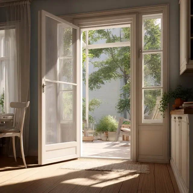Screen Door Mesh That Lets Fresh Air Flow In - Magnetic Screen Door Mesh | Laravel