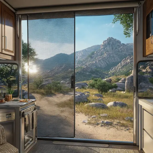 Why Screen Door Mesh is a Must for RV Owners - Magnetic Screen Door Mesh | Laravel