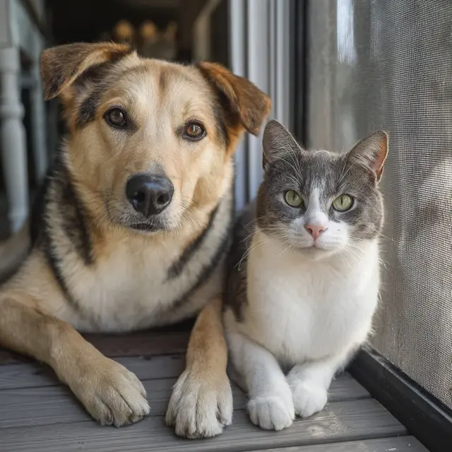 Scratch-Proof Screen Door Mesh for Dogs and Cats - Heavy-Duty and Pet-Resistant Mesh | Laravel