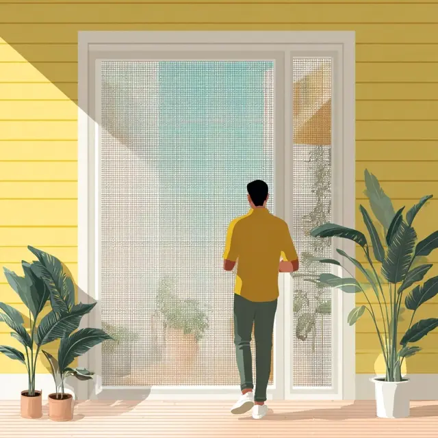 How Heavy-Duty Screen Door Mesh Saves You Money - Heavy-Duty and Pet-Resistant Mesh | Laravel