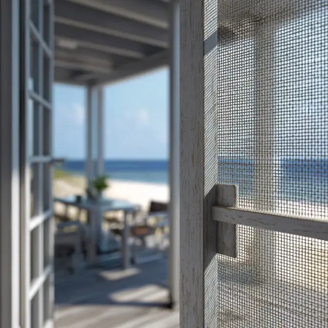 Durable Screen Door Mesh for Coastal Weather - Heavy-Duty and Pet-Resistant Mesh | Laravel