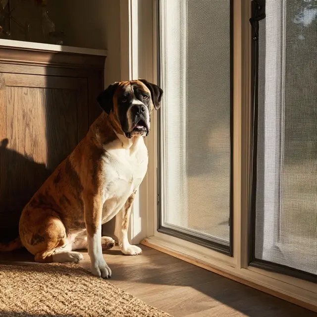 Screen Door Mesh for Homes with Large Dogs - Heavy-Duty and Pet-Resistant Mesh | Laravel