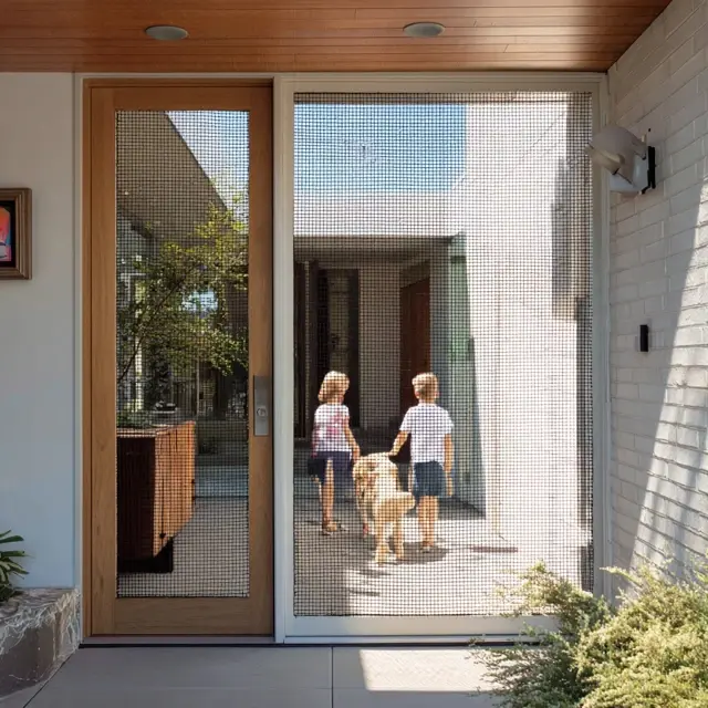 Screen Door Mesh That Handles Constant Use - Heavy-Duty and Pet-Resistant Mesh | Laravel