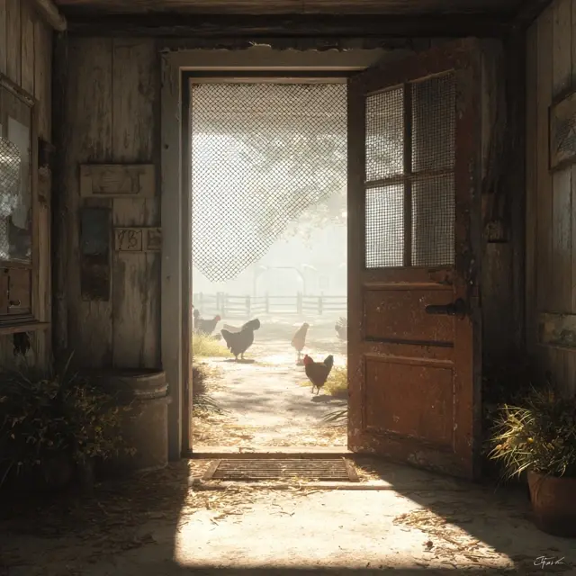 Screen Door Mesh That Keeps Up with Farm Life - Heavy-Duty and Pet-Resistant Mesh | Laravel