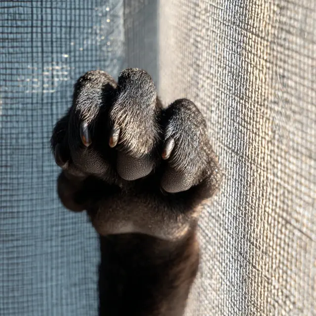 Claw-Proof Screen Door Mesh That Stays Intact - Heavy-Duty and Pet-Resistant Mesh | Laravel