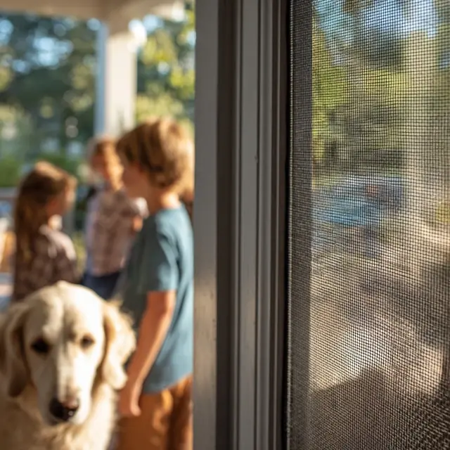 The Strongest Screen Door Mesh for Daily Use - Heavy-Duty and Pet-Resistant Mesh | Laravel