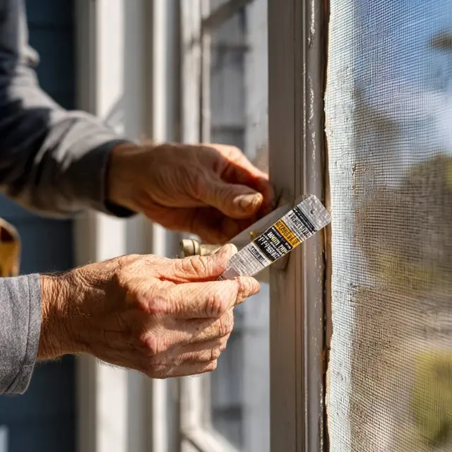 How to Fix Torn Screen Door Mesh Yourself - DIY Screen Door Mesh Kits | Laravel