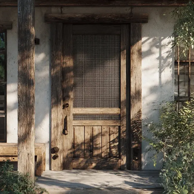 How to Upgrade Old Doors with Screen Mesh - DIY Screen Door Mesh Kits | Laravel